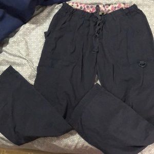 Navy scrub pants